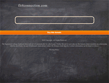 Tablet Screenshot of fit4connection.com